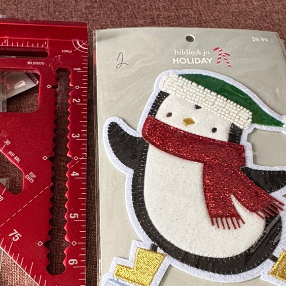 Holiday Applique Set - Festive Penguin, Snowman, and Christmas Tree - Picture 5 of 5